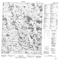 046J15 No Title Canadian topographic map, 1:50,000 scale