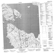 046K01 Georgina Island Canadian topographic map, 1:50,000 scale