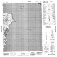 046K04 Beach Point Canadian topographic map, 1:50,000 scale