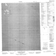 046K05 Harbour Islands Canadian topographic map, 1:50,000 scale