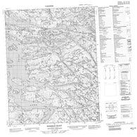 046K16 Norman Inlet Canadian topographic map, 1:50,000 scale