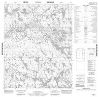 046L03 No Title Canadian topographic map, 1:50,000 scale