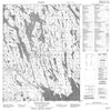 046L10 North Pole Lake Canadian topographic map, 1:50,000 scale