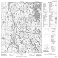 046L11 Christie Lake South Canadian topographic map, 1:50,000 scale