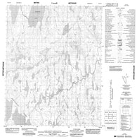 046L12 No Title Canadian topographic map, 1:50,000 scale