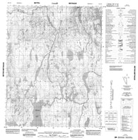 046L13 No Title Canadian topographic map, 1:50,000 scale