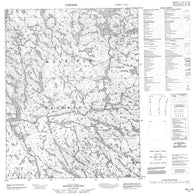 046L16 No Title Canadian topographic map, 1:50,000 scale