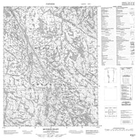 046M02 Munroe Inlet Canadian topographic map, 1:50,000 scale