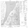 046M16 Erlandson Bay Canadian topographic map, 1:50,000 scale