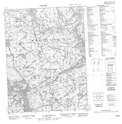 046N08 Qukiutitalik Lake Canadian topographic map, 1:50,000 scale