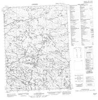 046N09 No Title Canadian topographic map, 1:50,000 scale