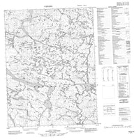 046N10 No Title Canadian topographic map, 1:50,000 scale