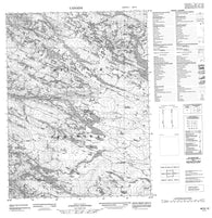 046N12 No Title Canadian topographic map, 1:50,000 scale