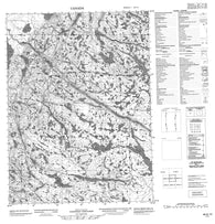 046N13 No Title Canadian topographic map, 1:50,000 scale