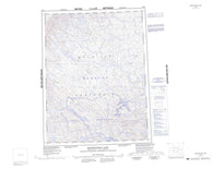 046N Miertsching Lake Canadian topographic map, 1:250,000 scale