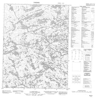 046O01 No Title Canadian topographic map, 1:50,000 scale