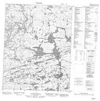 046O03 No Title Canadian topographic map, 1:50,000 scale