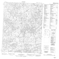 046O04 No Title Canadian topographic map, 1:50,000 scale