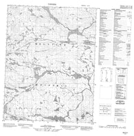 046O06 No Title Canadian topographic map, 1:50,000 scale