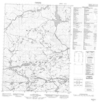 046O10 No Title Canadian topographic map, 1:50,000 scale