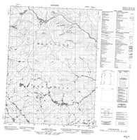 046O13 No Title Canadian topographic map, 1:50,000 scale