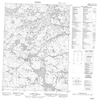 046O15 No Title Canadian topographic map, 1:50,000 scale