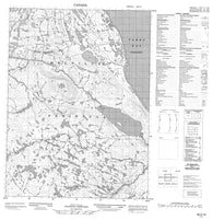 046O16 No Title Canadian topographic map, 1:50,000 scale