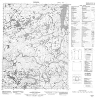 046P05 No Title Canadian topographic map, 1:50,000 scale