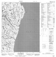 046P06 Cape Penrhyn Canadian topographic map, 1:50,000 scale