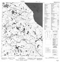 046P12 No Title Canadian topographic map, 1:50,000 scale