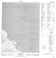 046P13 Mccaig Bay Canadian topographic map, 1:50,000 scale