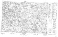 047A12 Sarcpa Lake Canadian topographic map, 1:50,000 scale