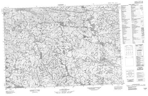 047B09 No Title Canadian topographic map, 1:50,000 scale