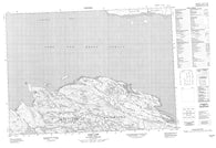 047C16 East Cape Canadian topographic map, 1:50,000 scale