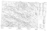 047D05 Tremblay Lake Canadian topographic map, 1:50,000 scale