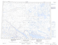 047E Erichsen Lake Canadian topographic map, 1:250,000 scale