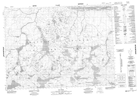 047F08 No Title Canadian topographic map, 1:50,000 scale