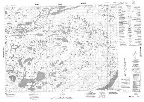 047F15 No Title Canadian topographic map, 1:50,000 scale