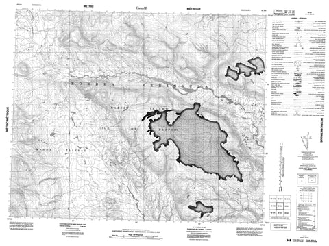 048A06 No Title Canadian topographic map, 1:50,000 scale