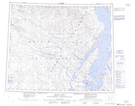 048A Milne Inlet Canadian topographic map, 1:250,000 scale
