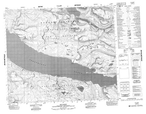 048C01 Silt Point Canadian topographic map, 1:50,000 scale