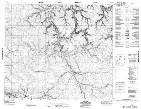 048C05 No Title Canadian topographic map, 1:50,000 scale