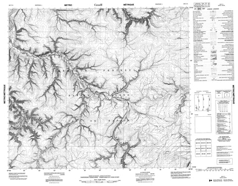 048C11 No Title Canadian topographic map, 1:50,000 scale