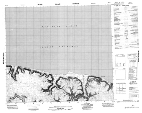 048C15 No Title Canadian topographic map, 1:50,000 scale