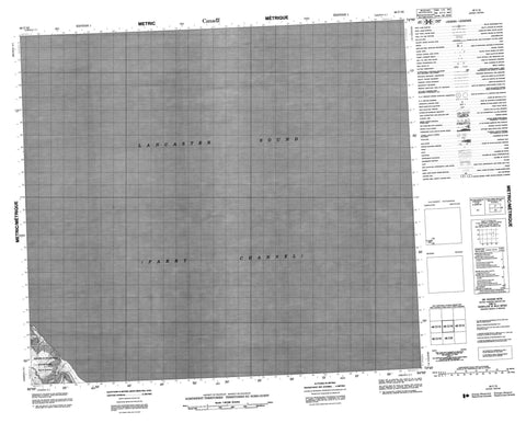 048C16 No Title Canadian topographic map, 1:50,000 scale