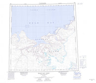 048G Bear Bay East Canadian topographic map, 1:250,000 scale