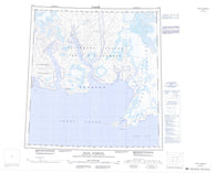 049A Craig Harbour Canadian topographic map, 1:250,000 scale