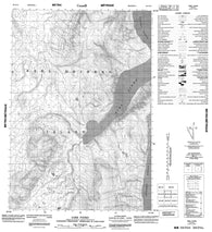 049G13 Gibs Fiord Canadian topographic map, 1:50,000 scale