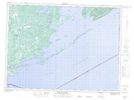 052A03 Jarvis River Canadian topographic map, 1:50,000 scale