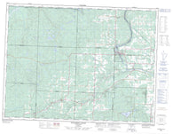 052A05 Kakabeka Falls Canadian topographic map, 1:50,000 scale